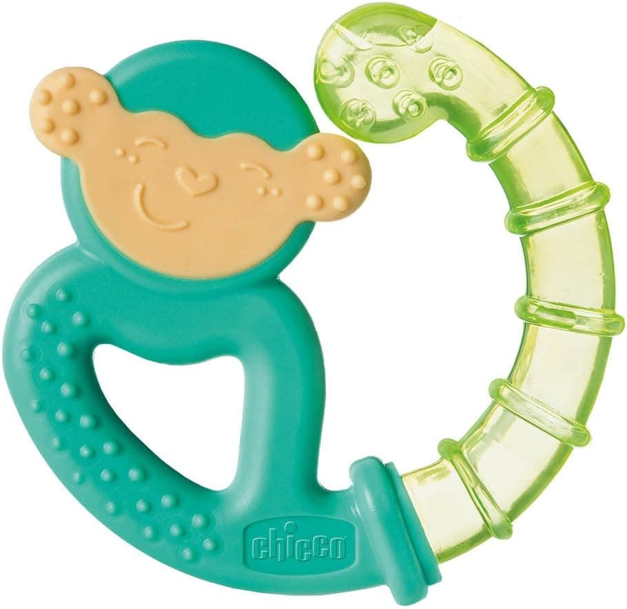 Chicco Refreshing Cooling | Mordedor em silicone refrigerante para bebé com design animal