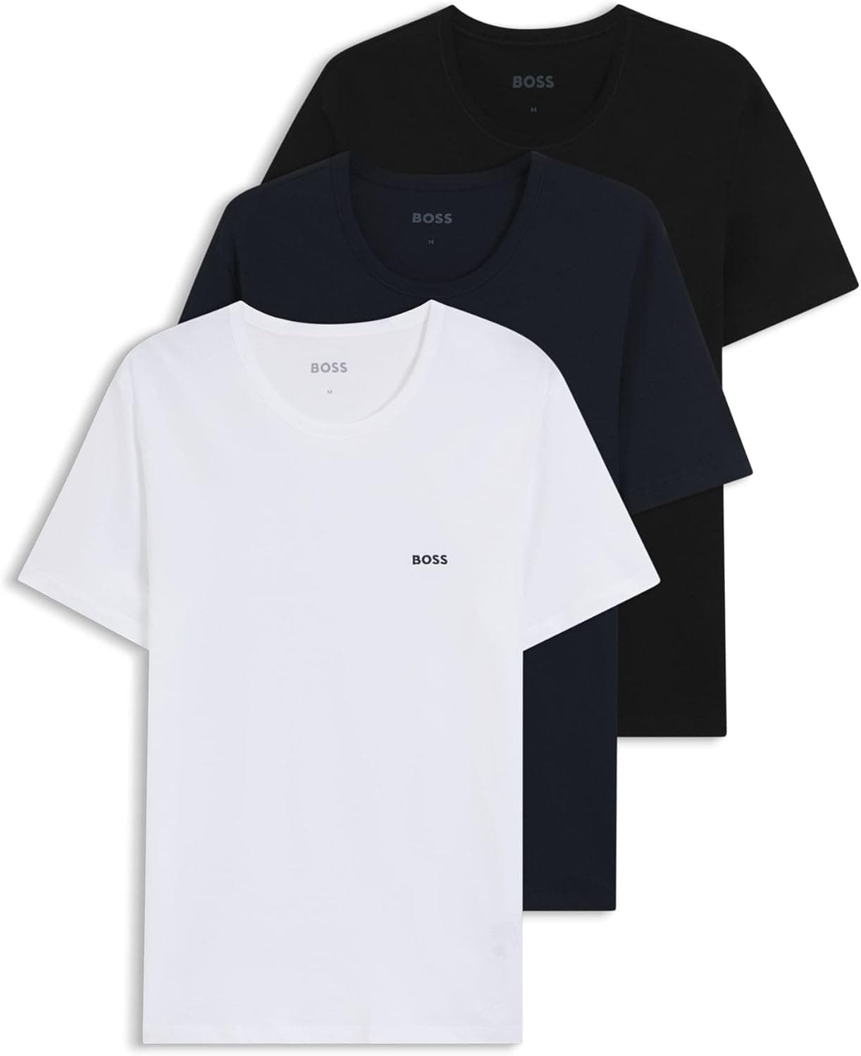 Boss Hugo Mix & Match T-shirts para homem, pack de 3