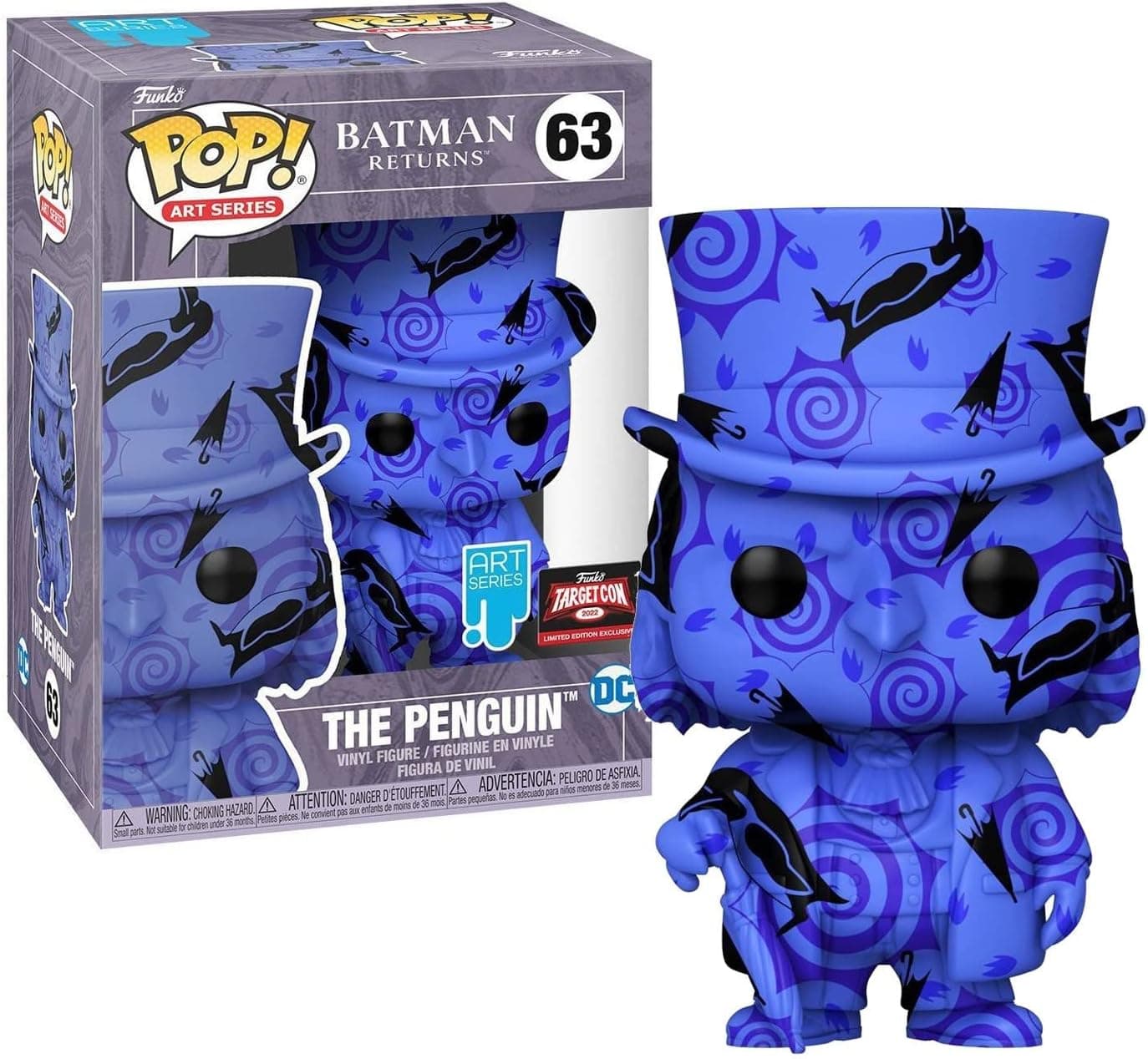 Funko Pop! Art Series: DC Batman volta - O pinguim