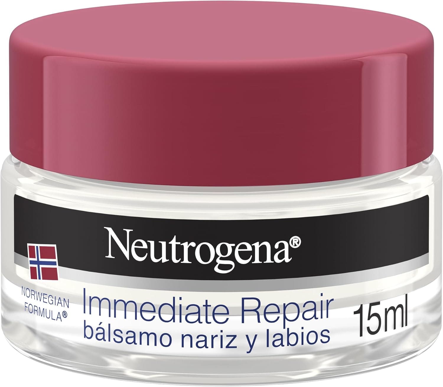 Neutrotrogena Bálsamo para nariz e lábios, reparação imediata, 15 ml