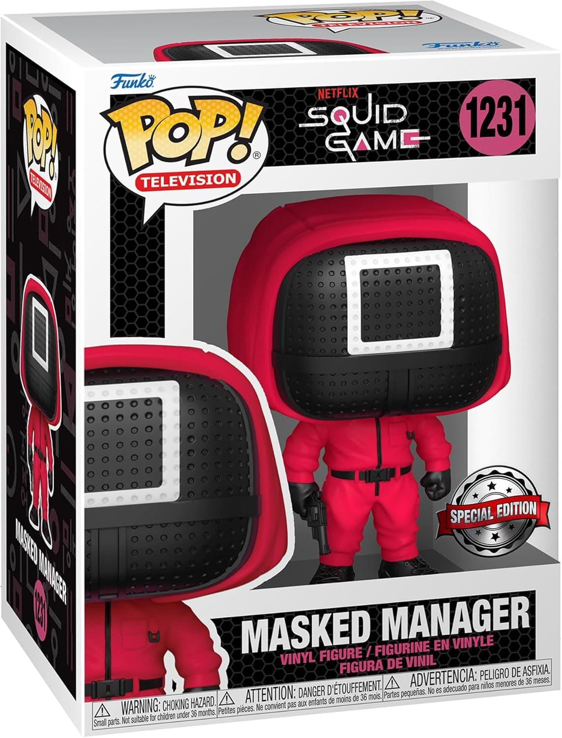 Funko Pop Squid Game Manager #1231 – Funko Pop Exclusive