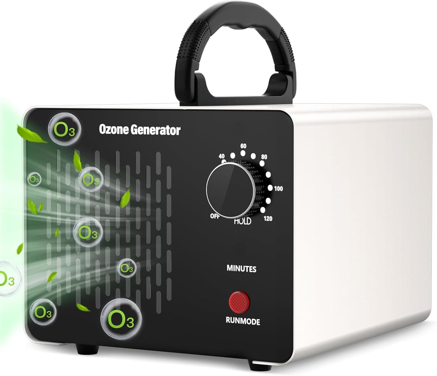 Kasakily Gerador de ozono casa 28,000 mg/H, profissional máquina de ozono para carro desinfetante de ozono purificador de ozono de ar com temporizador, eliminação de odor e desinfecção