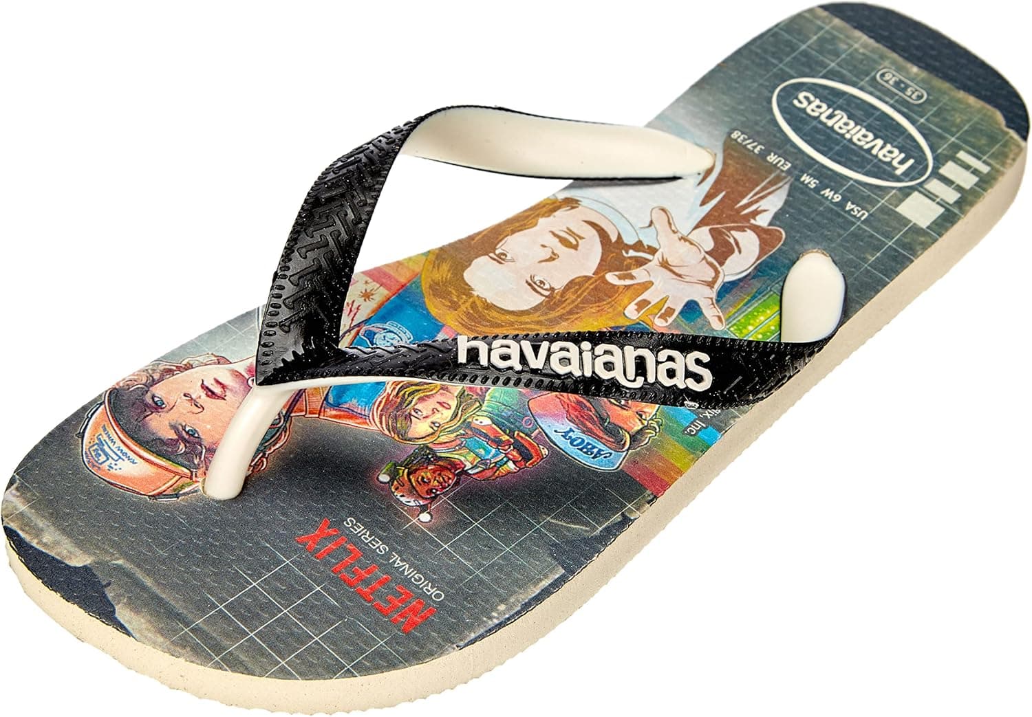 Havaianas Top Netflix, chinelos unissexo para adultos
