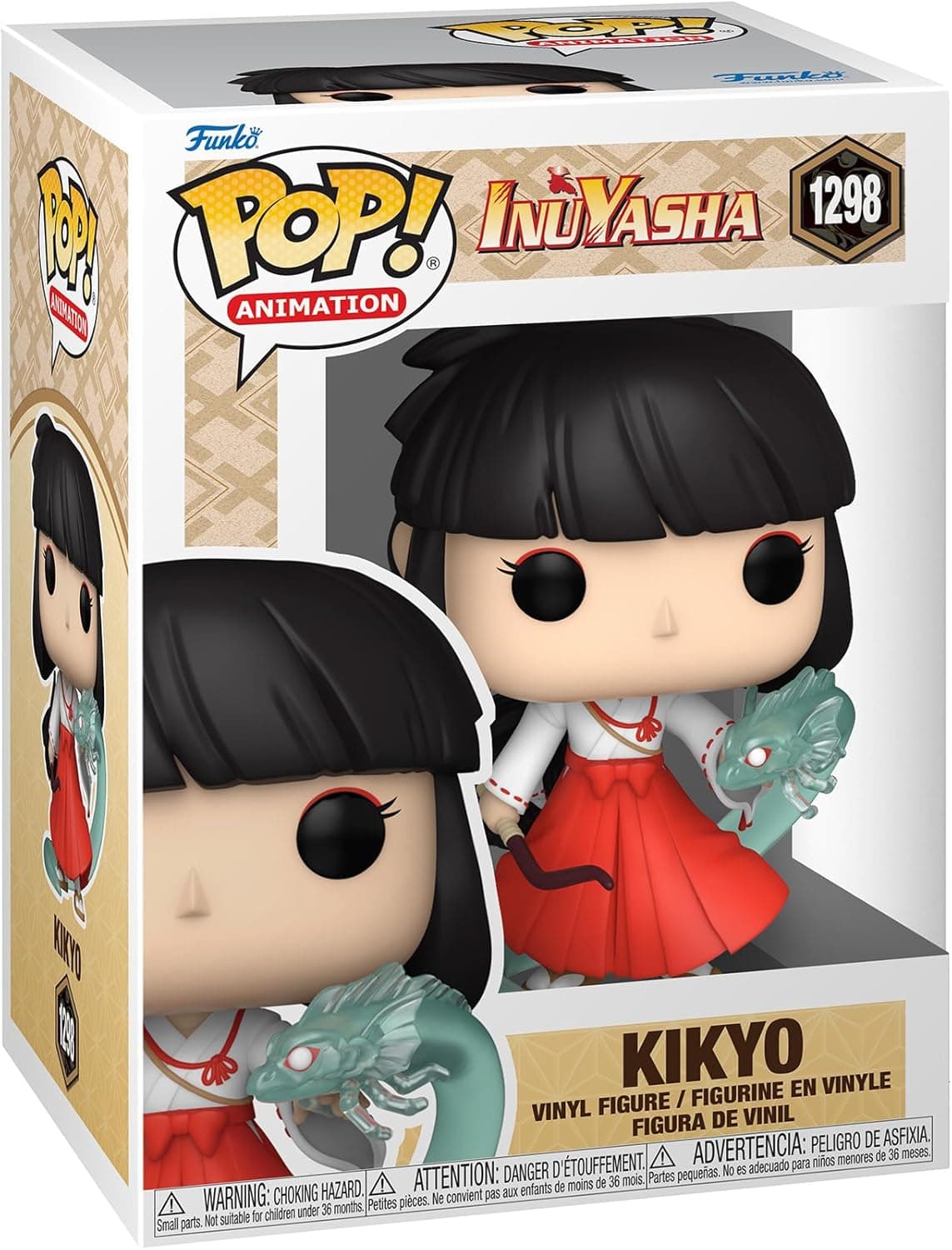 Funko Pop! Animation: Inuyasha - Kikyo - Figura de vinil colecionável - ideia de presente - Mercadoria Oficial - Brinquedos para crianças e adultos - Fãs de Anime - Boneco para colecionadores e
