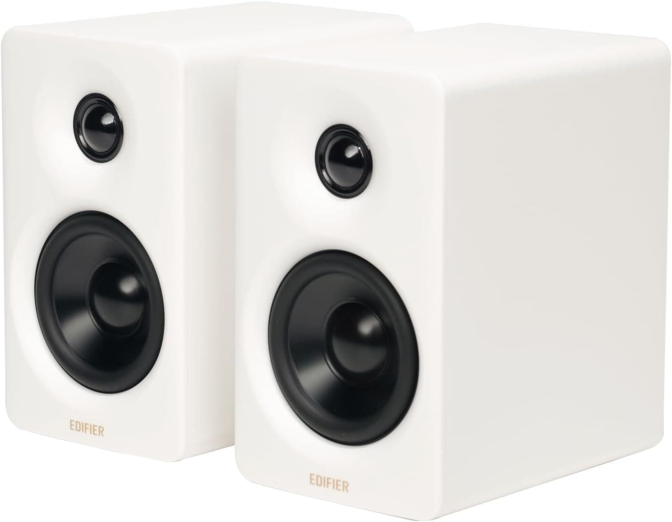 Edifier M60 Alto-falante multimédia, Bluetooth 5.3, 66W RMS, áudio Hi-Res & Wireless, LDAC, 3" Bassi & 1" Tweeter, entrada USB-C & Aux, Pannello Touch Sensibile, Casse Desktop Comprido. atto
