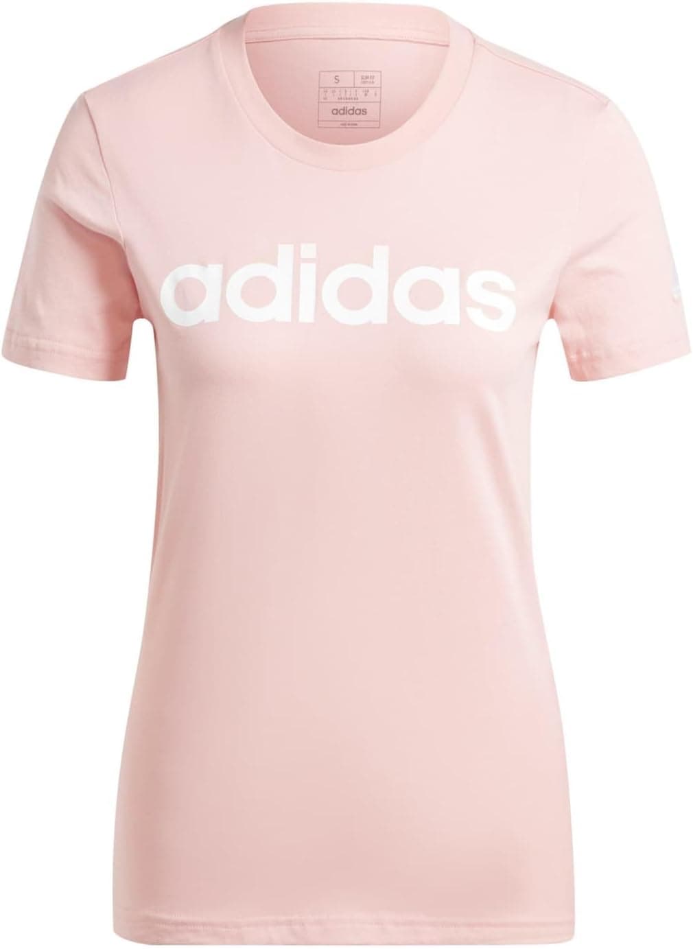 adidas T-shirt Essentials Slim logótipo de manga curta para mulher