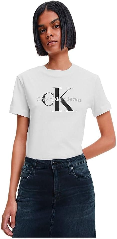Calvin Klein Jeans Core Monologue | T-shirt de manga curta para mulher