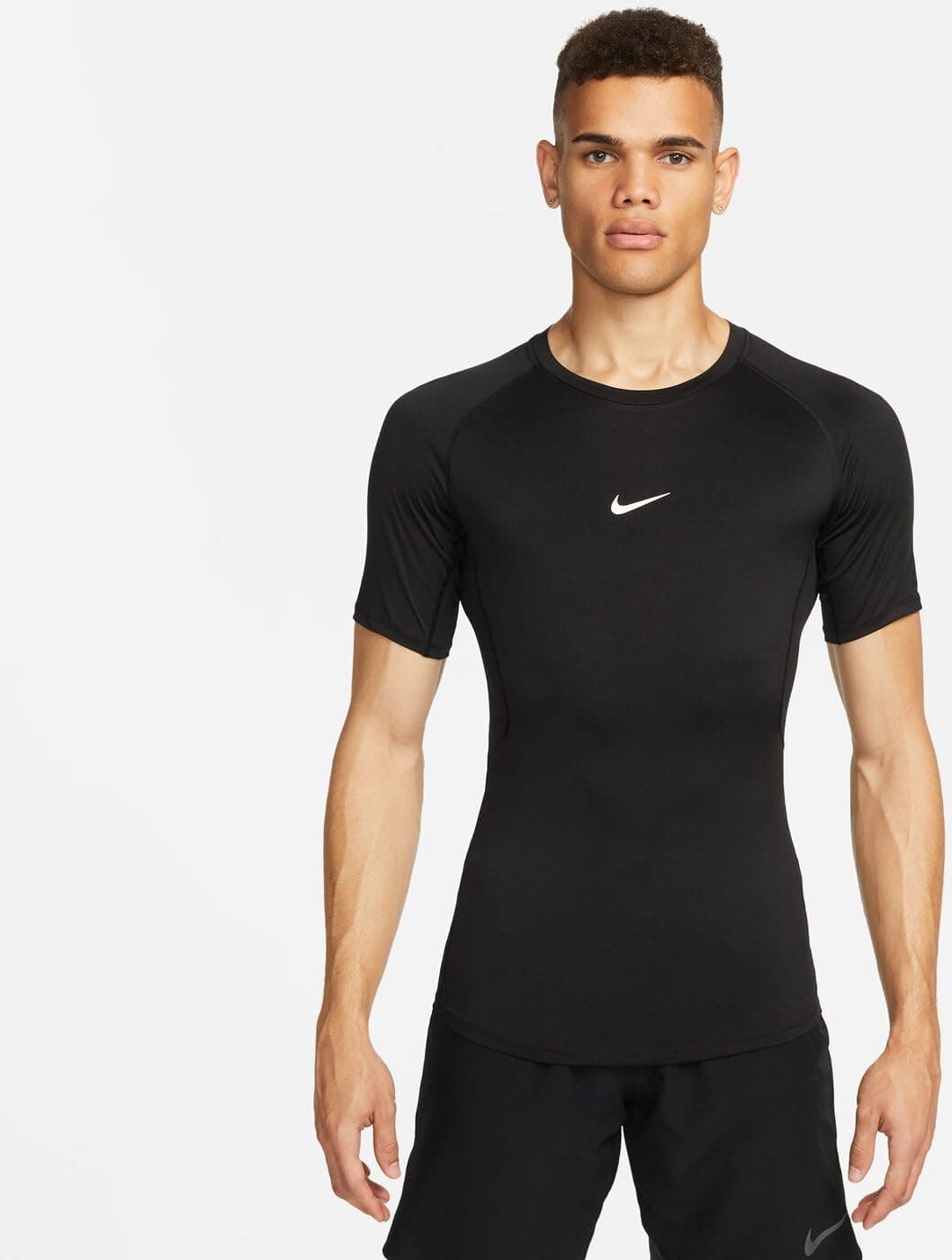 NIKE M NP DF Tight Top SS T-shirt para homem