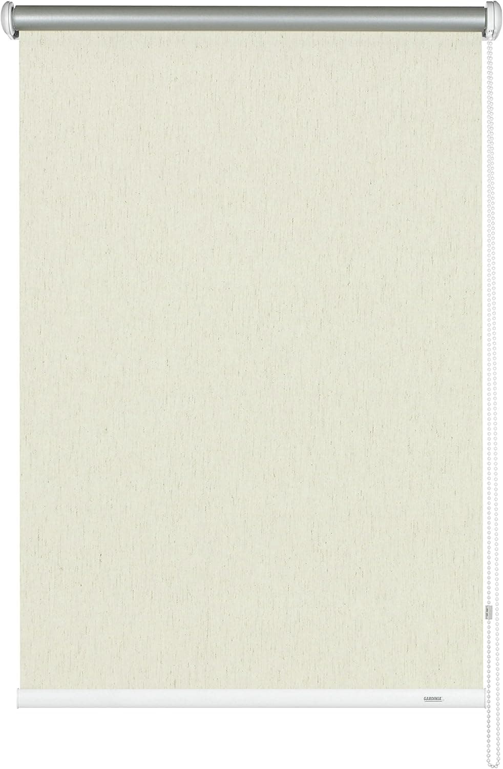 GARDINIA Estore de rolo lateral para janela, com forro térmico, montagem com broca, proteção contra o calor, escurecimento, economia de energia, estrutura natural, 92 x 180 cm