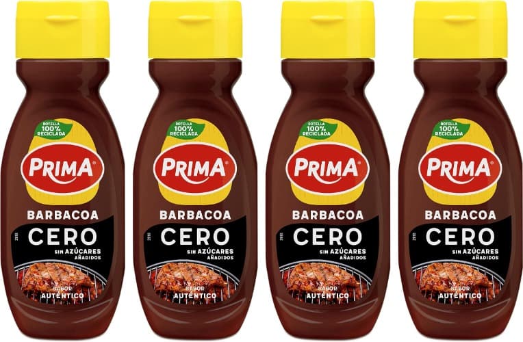 Prima molho churrasco zero sem adição de açúcares. 265 g x 4