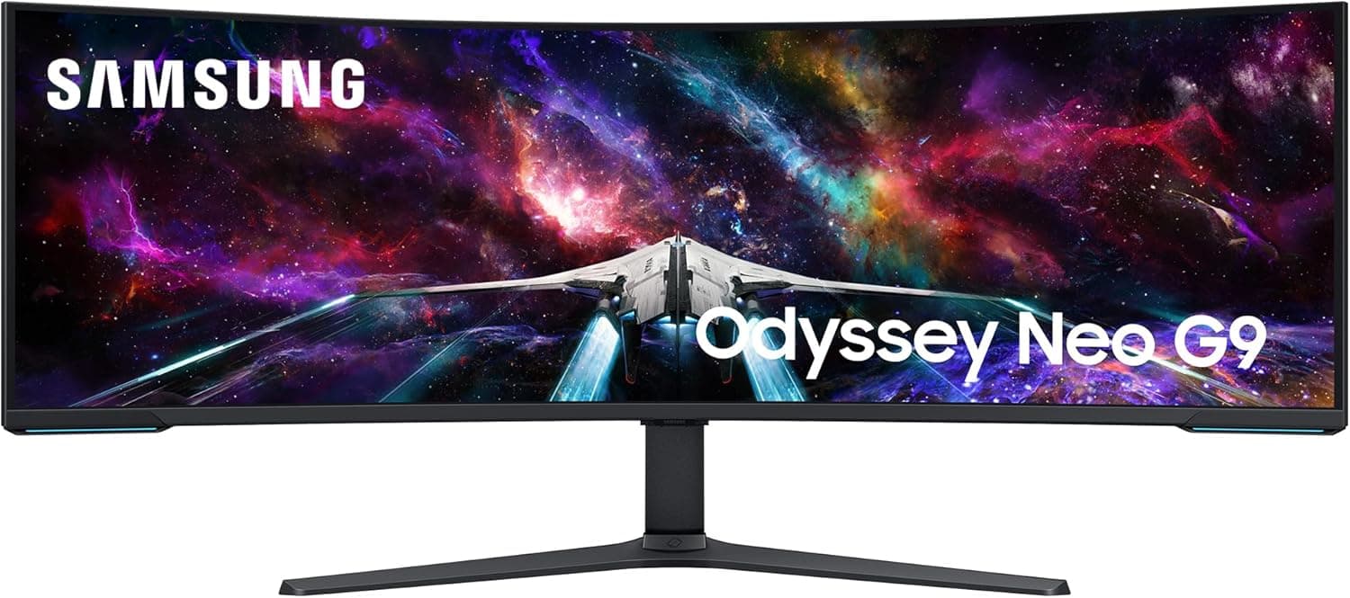 Samsung Odyssey Neo G9 G95NC | Monitor gaming 57 polegadas Dual UHD com Mini‑LED, HDR1000 e 240 Hz