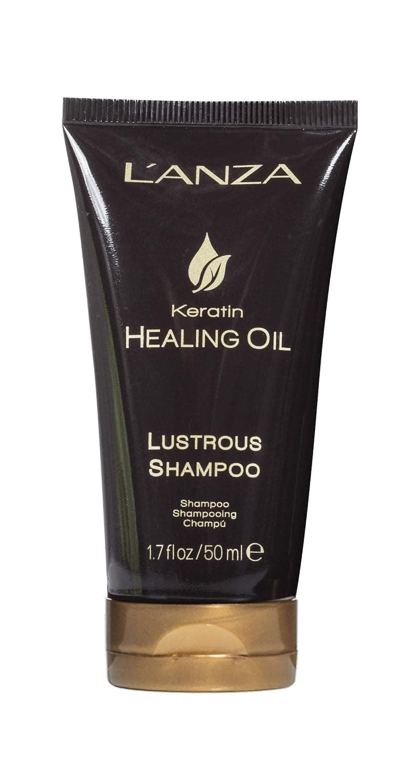 L'ANZA - Shampoo Óleo curativo de queratina, 50 ml