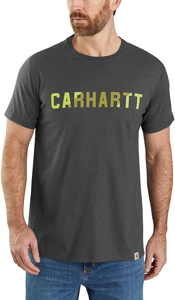 Carhartt Force Relaxed Fit Midweight | T-shirt de manga curta com bolso para homem