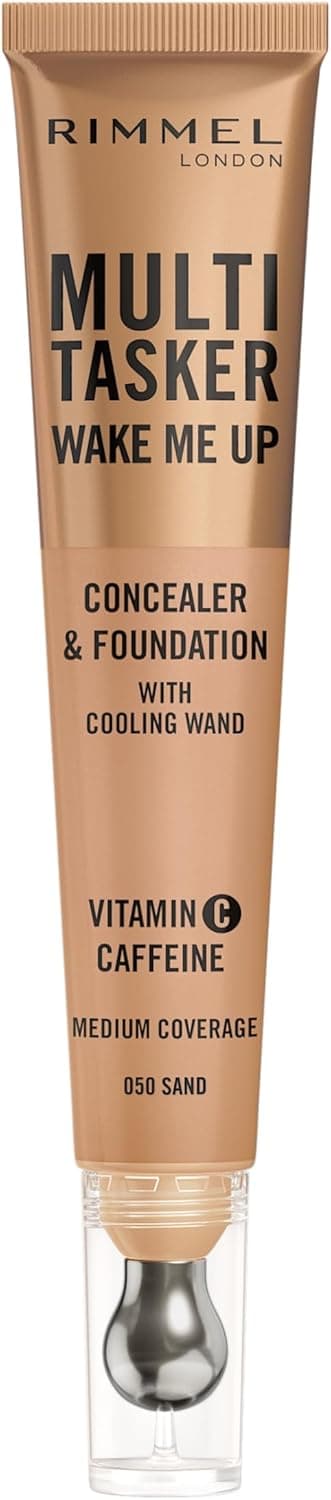 Rimmel London Multitasker Wake Me Up Corretor e base de maquilhagem Sand 20 ml