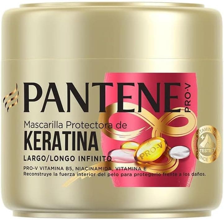 Pantene Pro-V Unendlich Lang Keratin Reconstruct - Máscara para cabelo (300 ml)