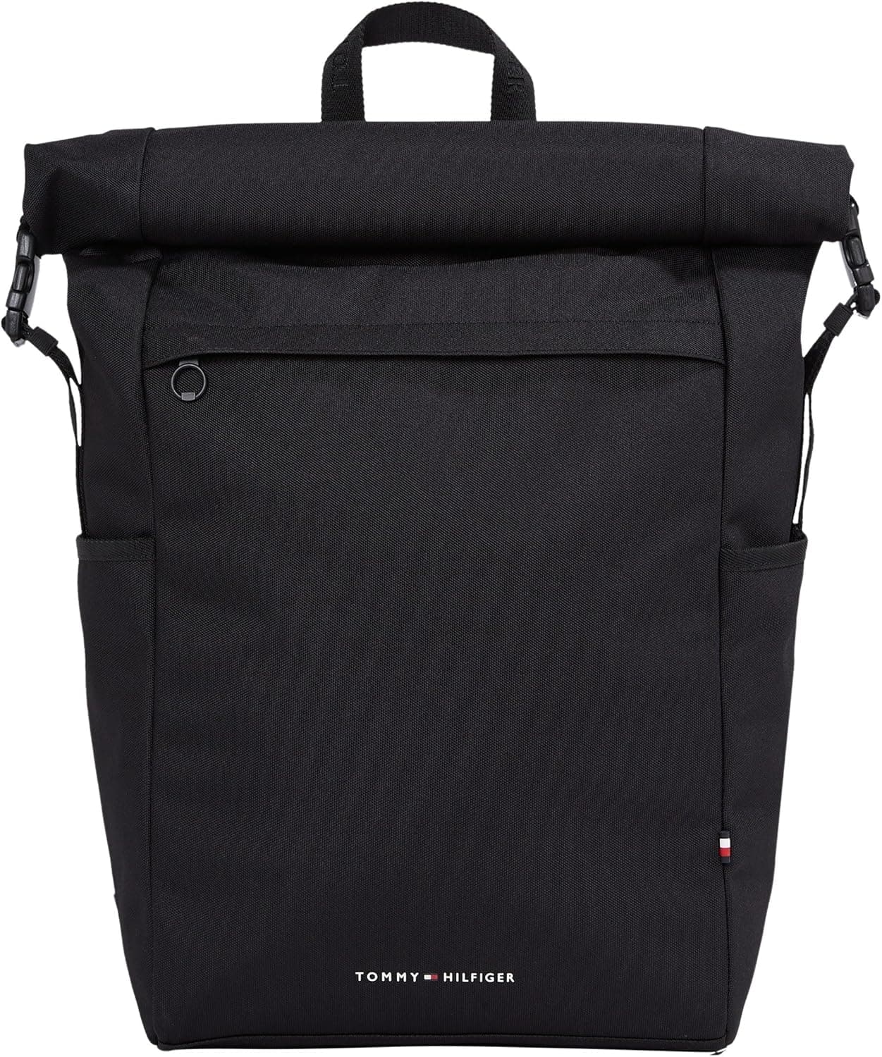 Tommy Hilfiger Mochila homem Element Rolltop, preto