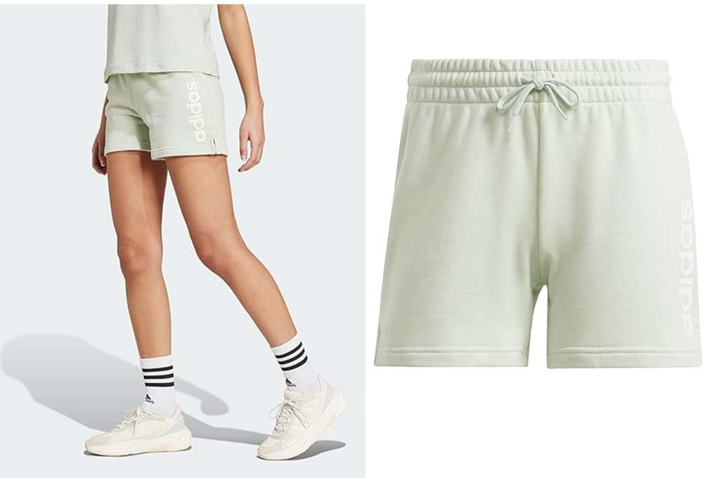 adidas Essentials Linear French Terry Shorts - Calções para mulher