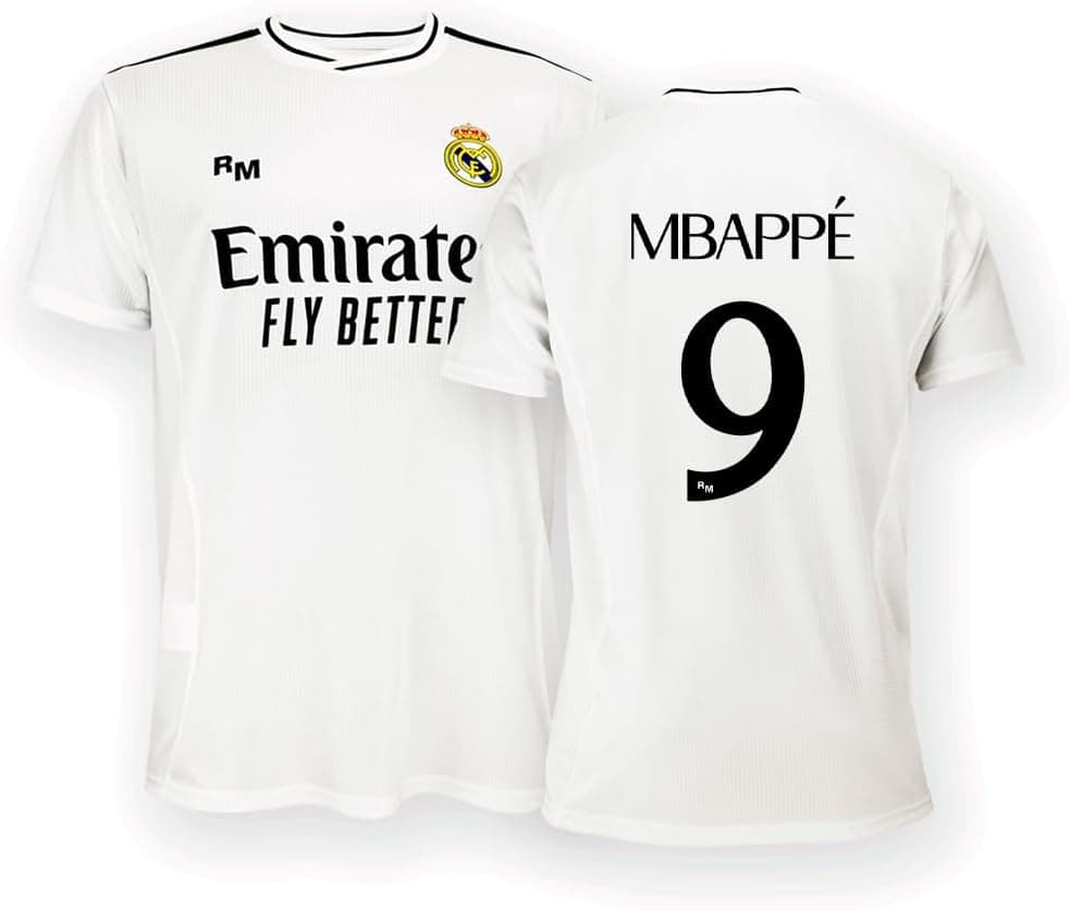 Camisola Principal Real Madrid Época 24/25 Unissexo Adulto