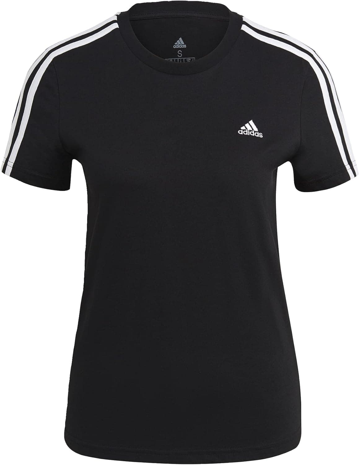 adidas Essentials Slim 3-Stripes T-shirt desportiva de mulher 