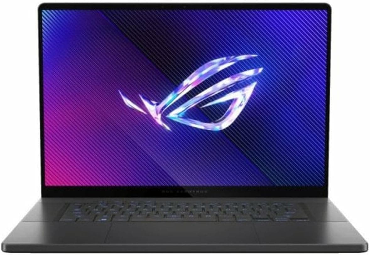 Asus ROG Zephyrus G16 2024 GU605MI-QR045 Computador portátil Gaming Full HD de 16" (32 GB RAM, 1 TB SSD, Nvidia Geforce RTX 4070, sem sistema operativo), cor preta - teclado QWERTY espanhol