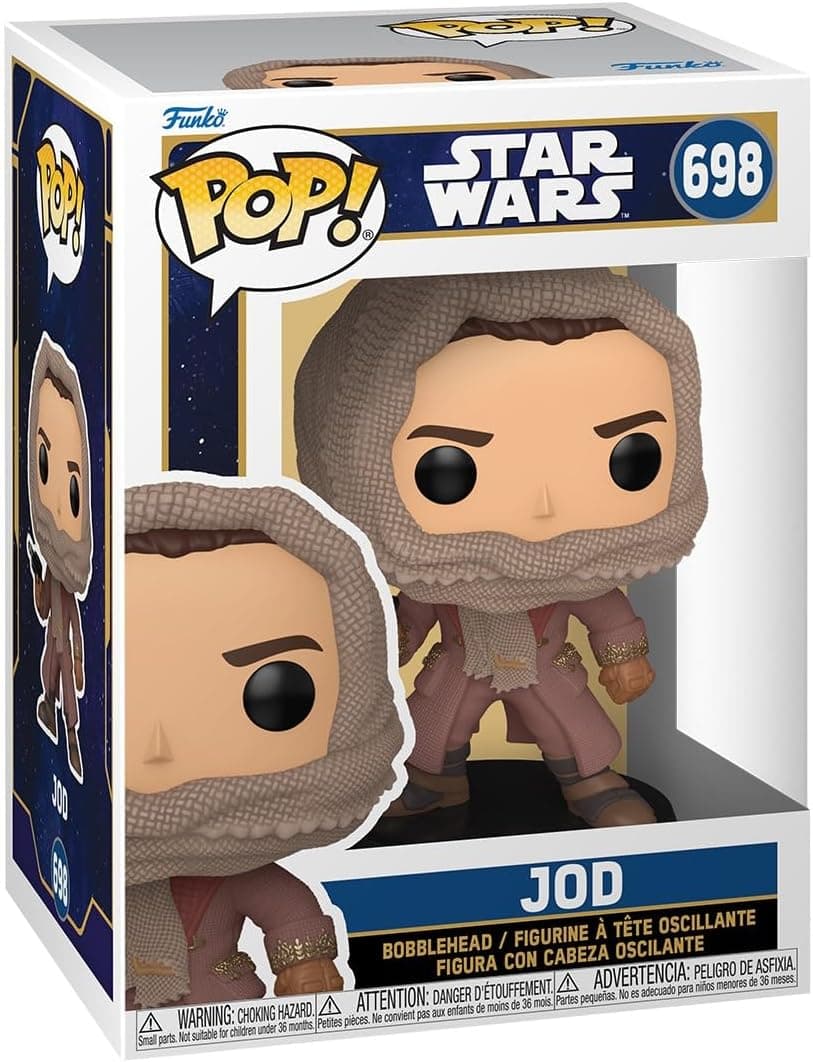 Funko Pop! Star Wars: Skeleton Crew -Jod- Figura de vinil colecionável 