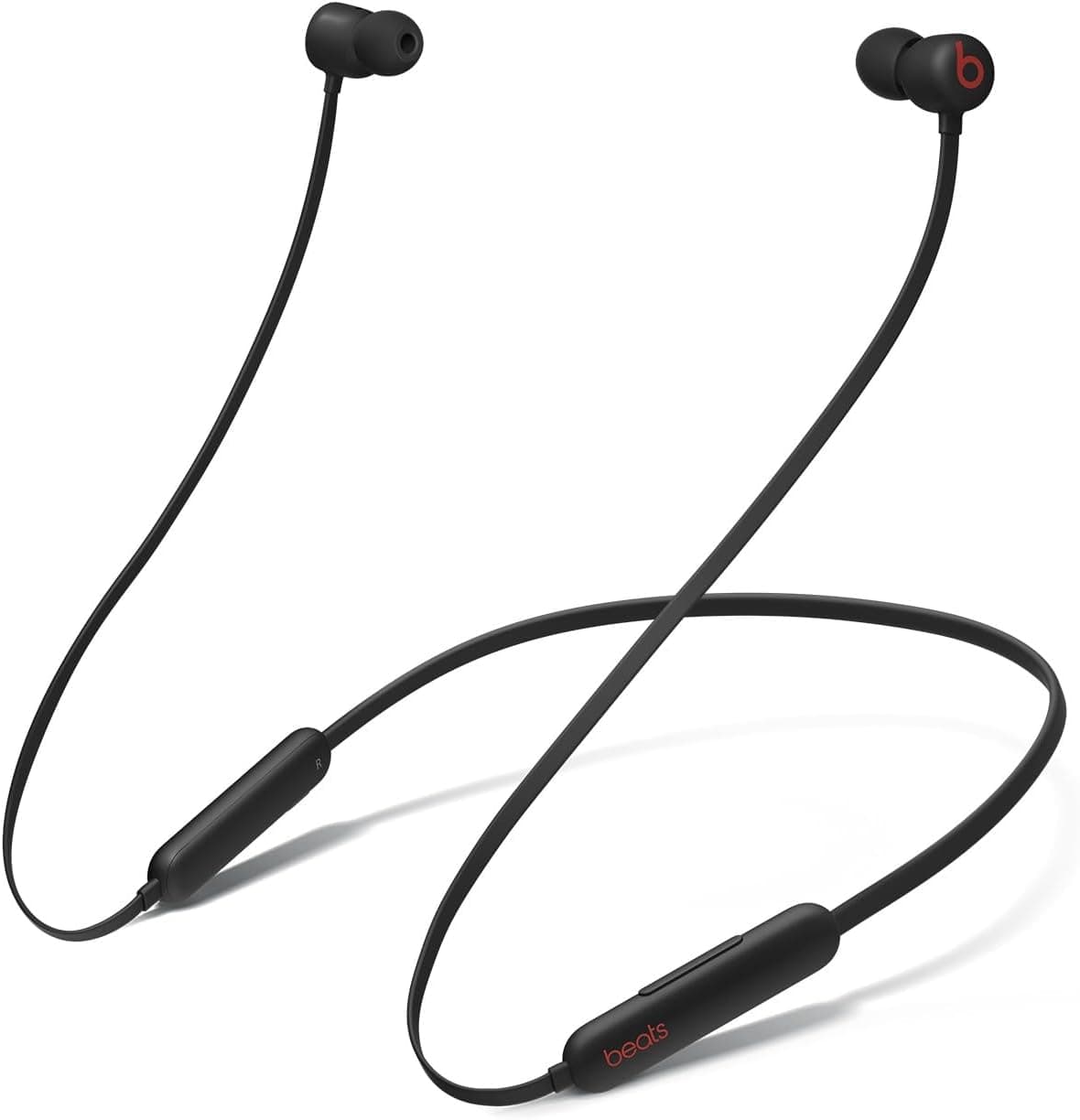 Beats Auriculares sem fios Flex Chip Apple W1, auriculares magnéticos, Bluetooth de classe 1, 12 horas de som ininterrupto - preto