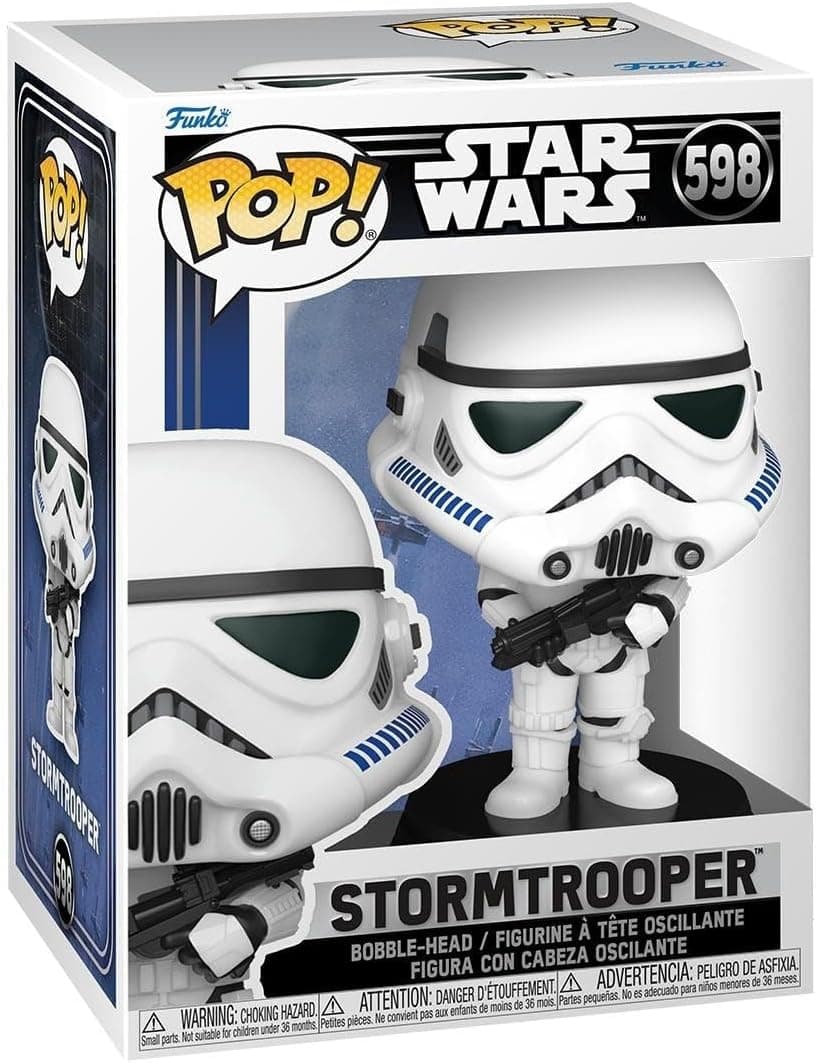 Funko Pop! Star Wars: SWNC - Stormtrooper - Soldado de assalto - figura de vinil colecionável - ideia de presente- Mercadoria oficial - brinquedos para crianças e adultos - Fãs de Filmes