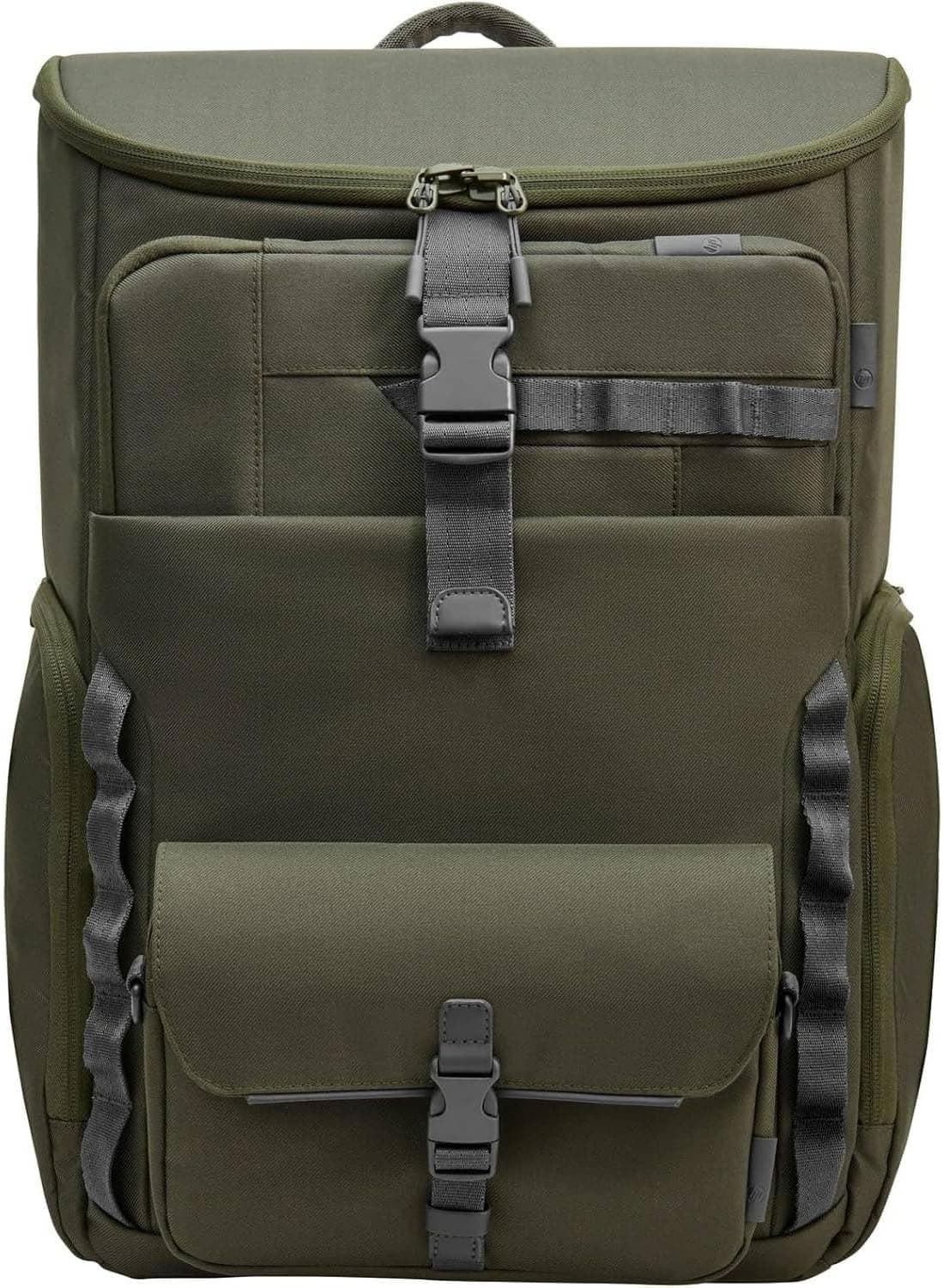 HP Mochila modular para portáteis de até 15,6", 3 produtos em 1, bolsos internos e externos, compartimentos acolchoados, resistente à água, alça de ombro removível, criada com material reciclado