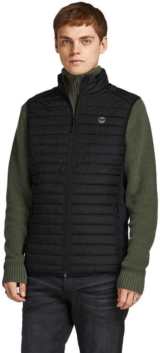 JACK & JONES Puffer Gilet Colete para homem