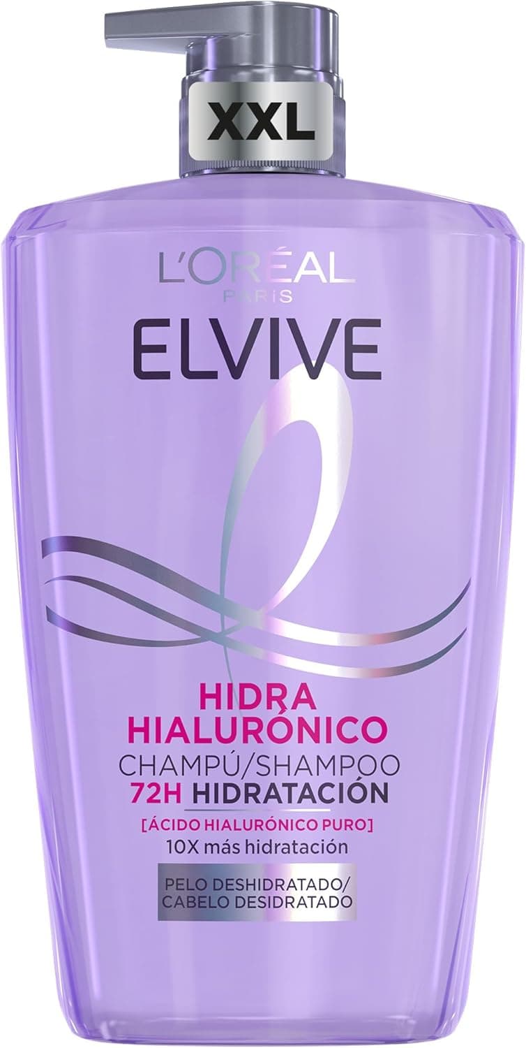 L'Oréal Paris Elvive Hidra Hialurónico champô 72h de hidratação 1 l