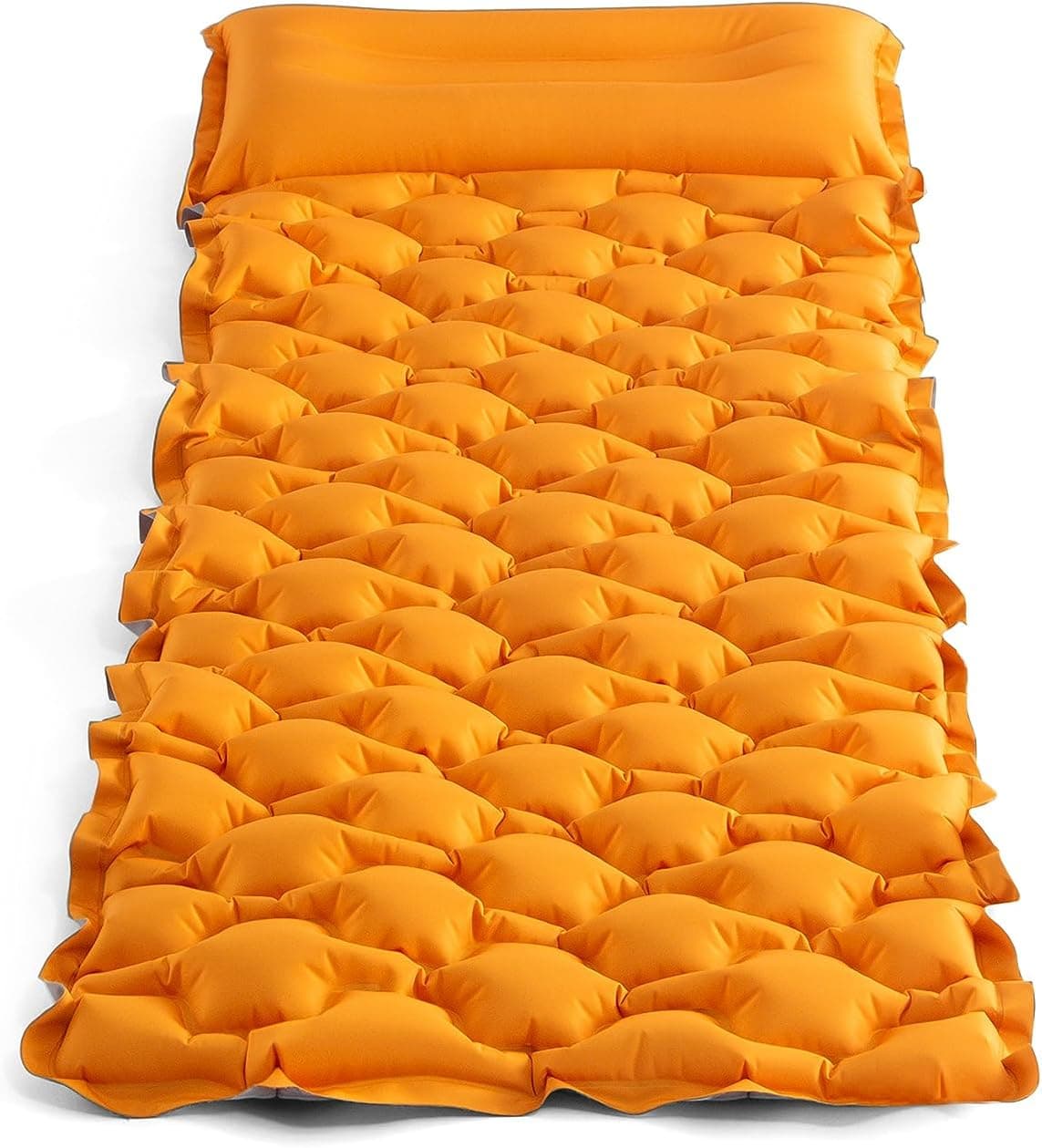 Intex, Colchão insuflável individual, Camping Mat, 71 x 191 cm, material TPU, altura 11 cm, peso máximo 136 kg, leve e confortável, cama insuflável, colchões insufláveis, colchão (64098)