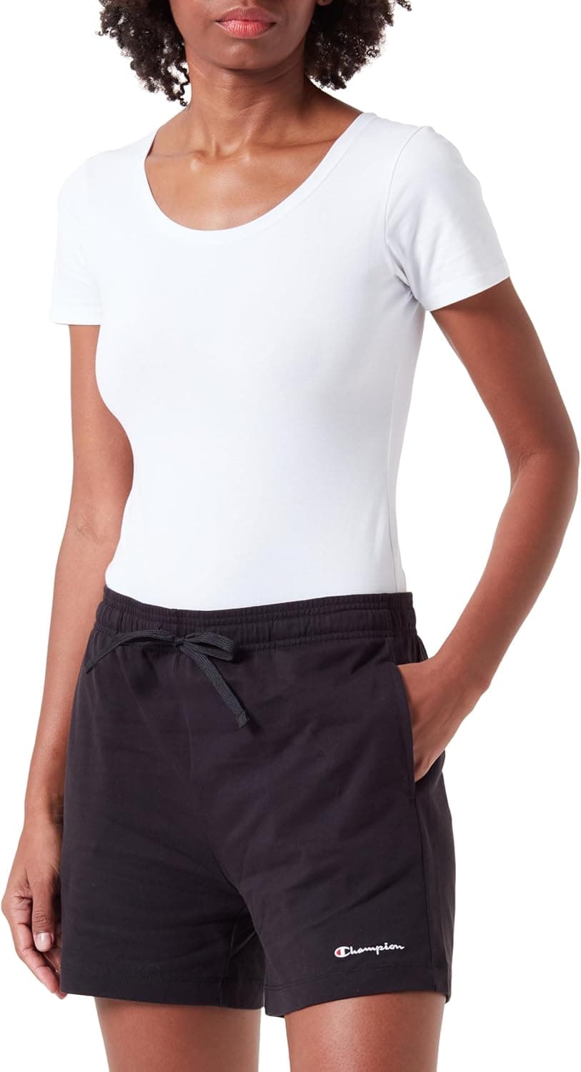 Champion Legacy Icons W-Small Script Logo Pro-Jersey Calções para mulher