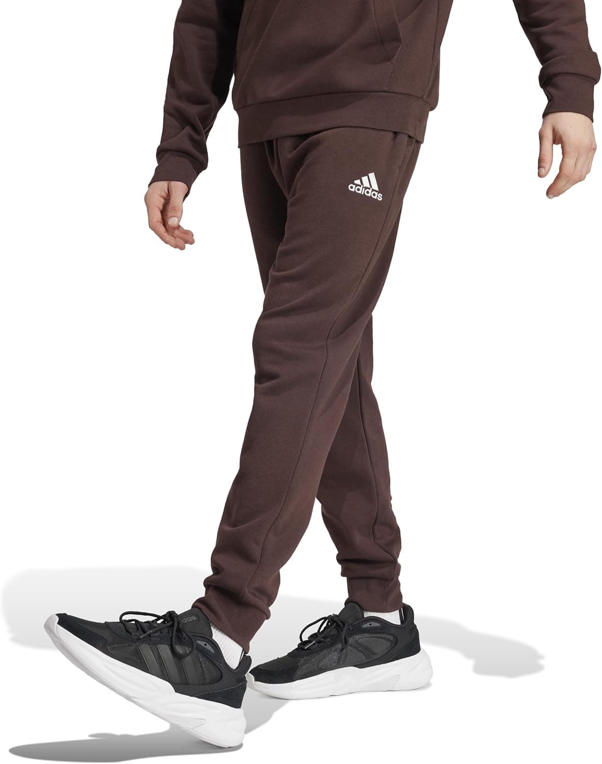 adidas Essentials Fleece Regular Tapered Pants - Calças para homem