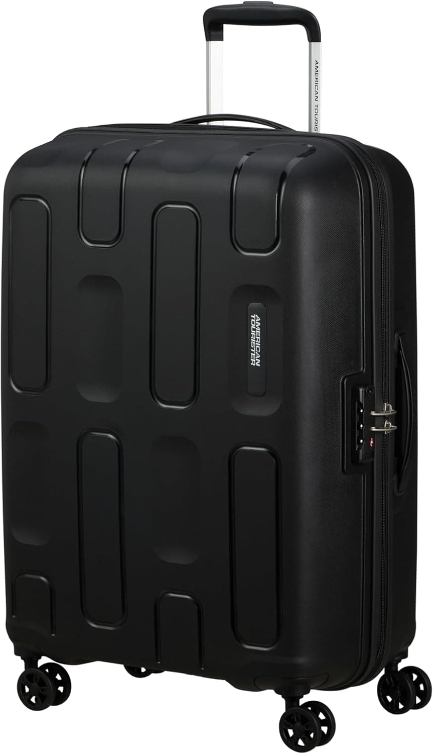 American Tourister Ellipso - Mala Média com Rodas, 68 cm, 64 L, Cor Preto