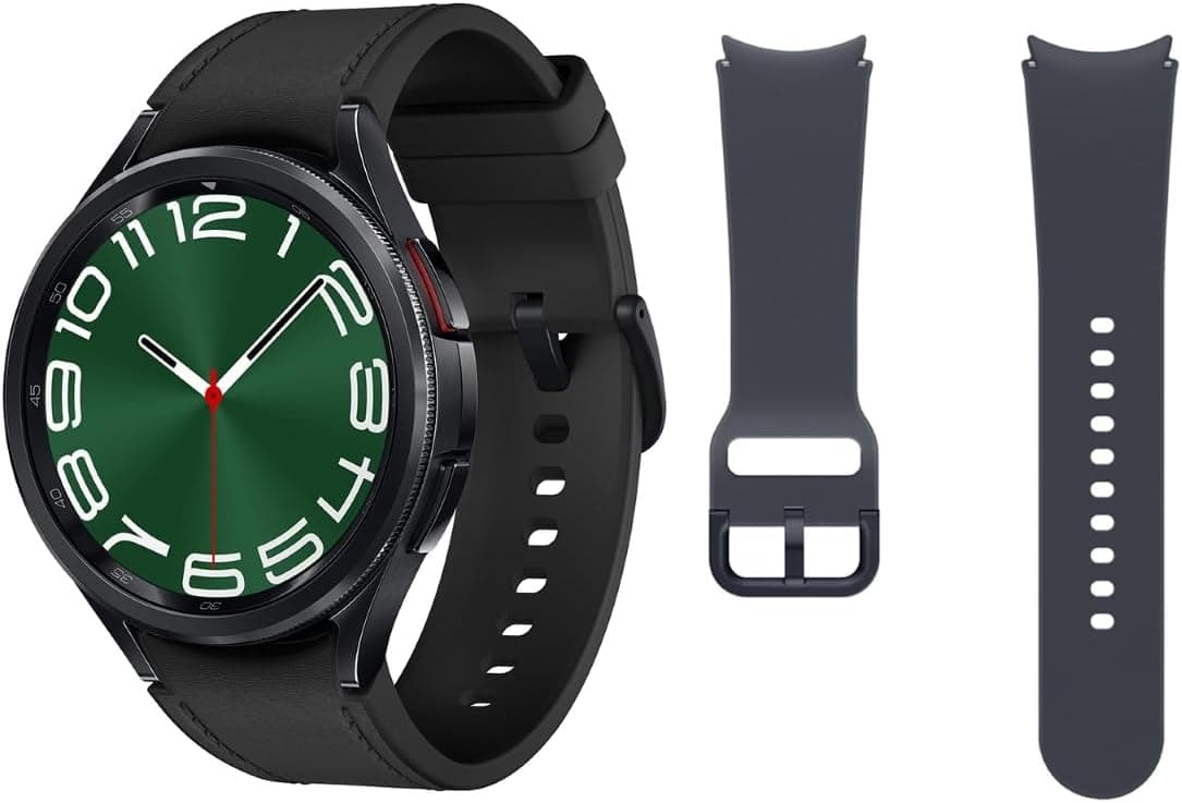 Samsung Galaxy Watch6 Classic Bluetooth | Smartwatch com monitorização de saúde, rastreio desportivo e bateria de carregamento rápido