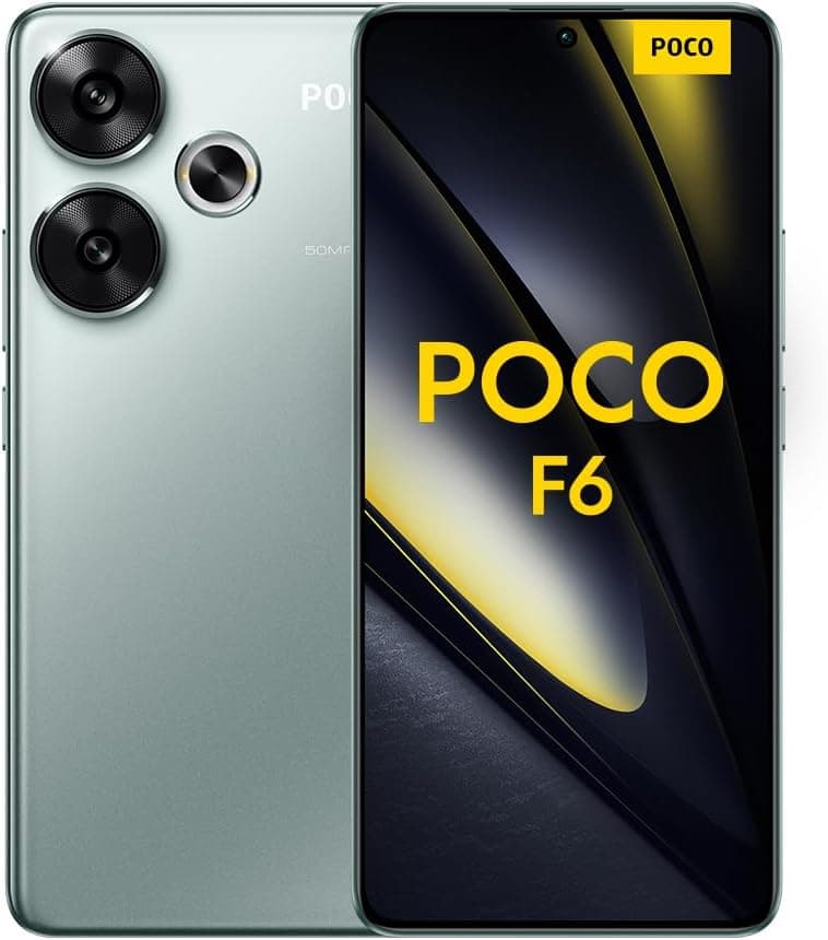 Xiaomi Poco F6 | Smartphone 8GB 256GB com ecrã AMOLED 120Hz, Snapdragon 8s Gen 3, câmara dupla 50MP e carregamento turbo 90W