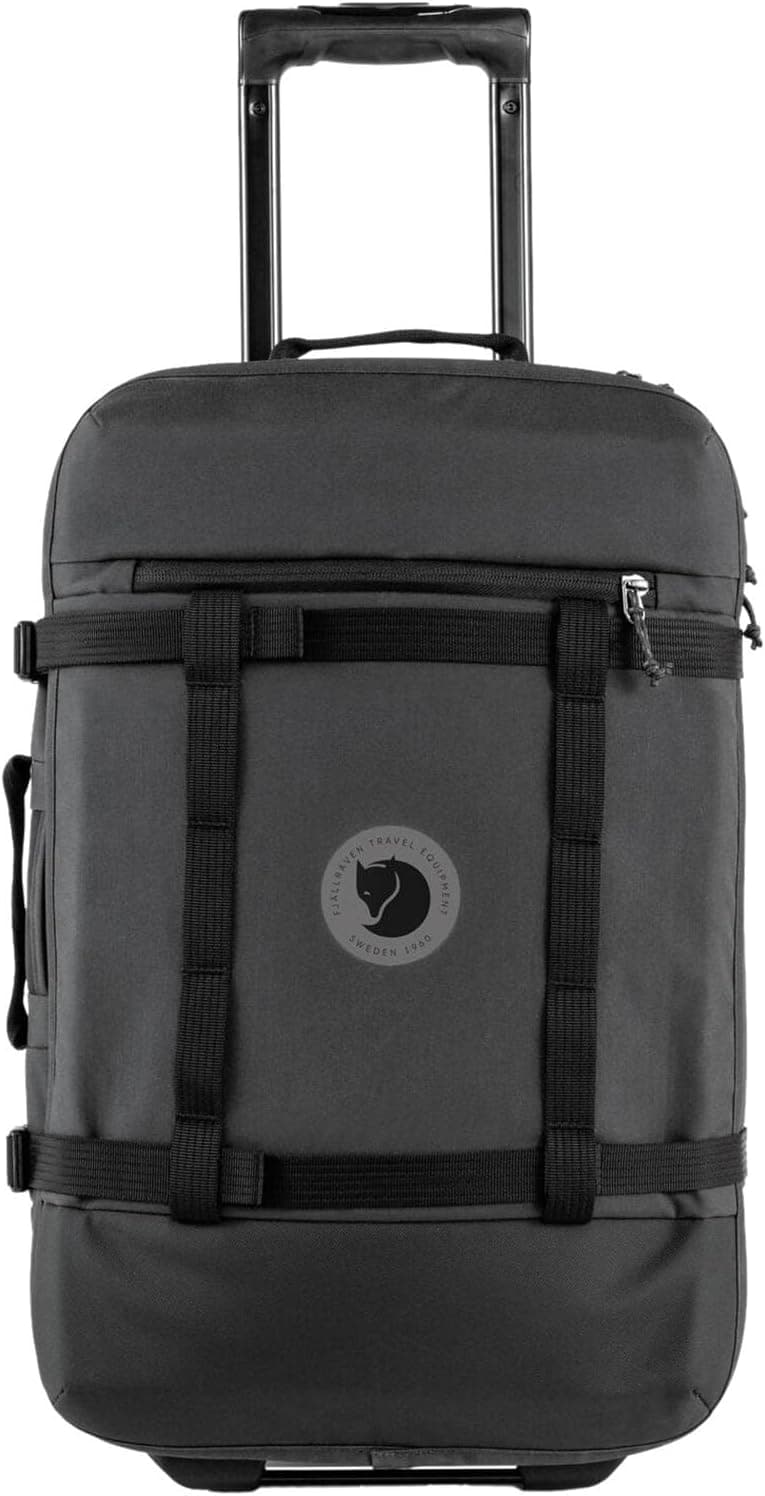 Fjällräven Färden Roller 35 | Mala de cabine com rodas unissexo em preto carvão