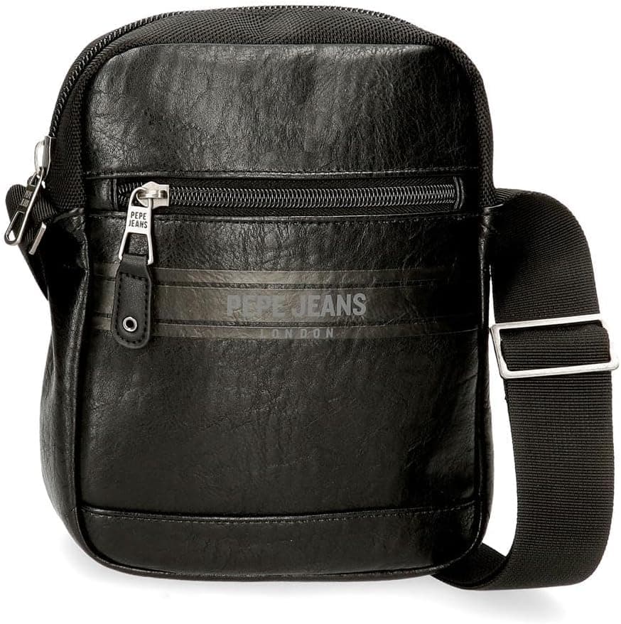 Pepe Jeans Horley Bolsa de ombro, 17 cm x 22 cm x 6 cm, fabricada em algodão e poliéster