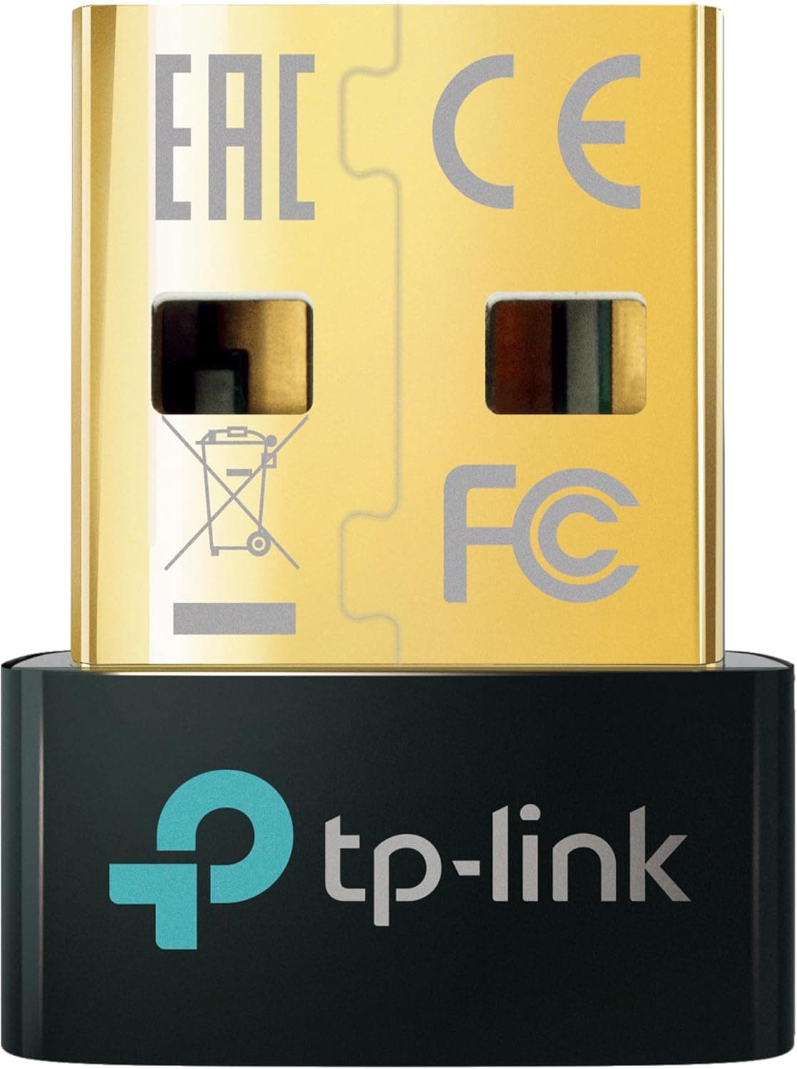 TP-Link UB500 Adaptador Bluetooth 5.0 USB, tamanho mini para computador, portátil, auriculares, alto-falante, teclado, compatível com Windows 11/10/8.1/7, multicolorido