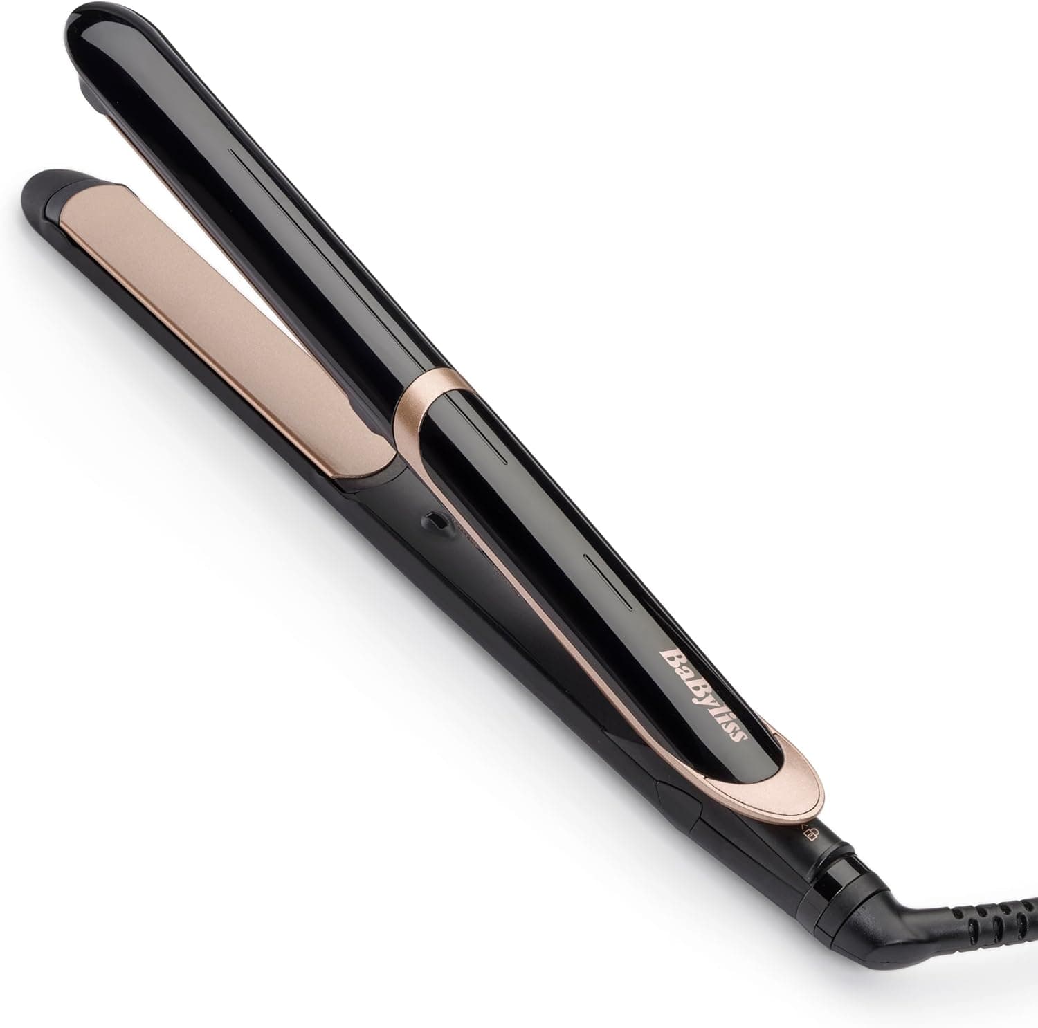 BaByliss ST393E | Alisador de cabelo com tecnologia iónica, placas de cerâmica e 6 níveis de temperatura