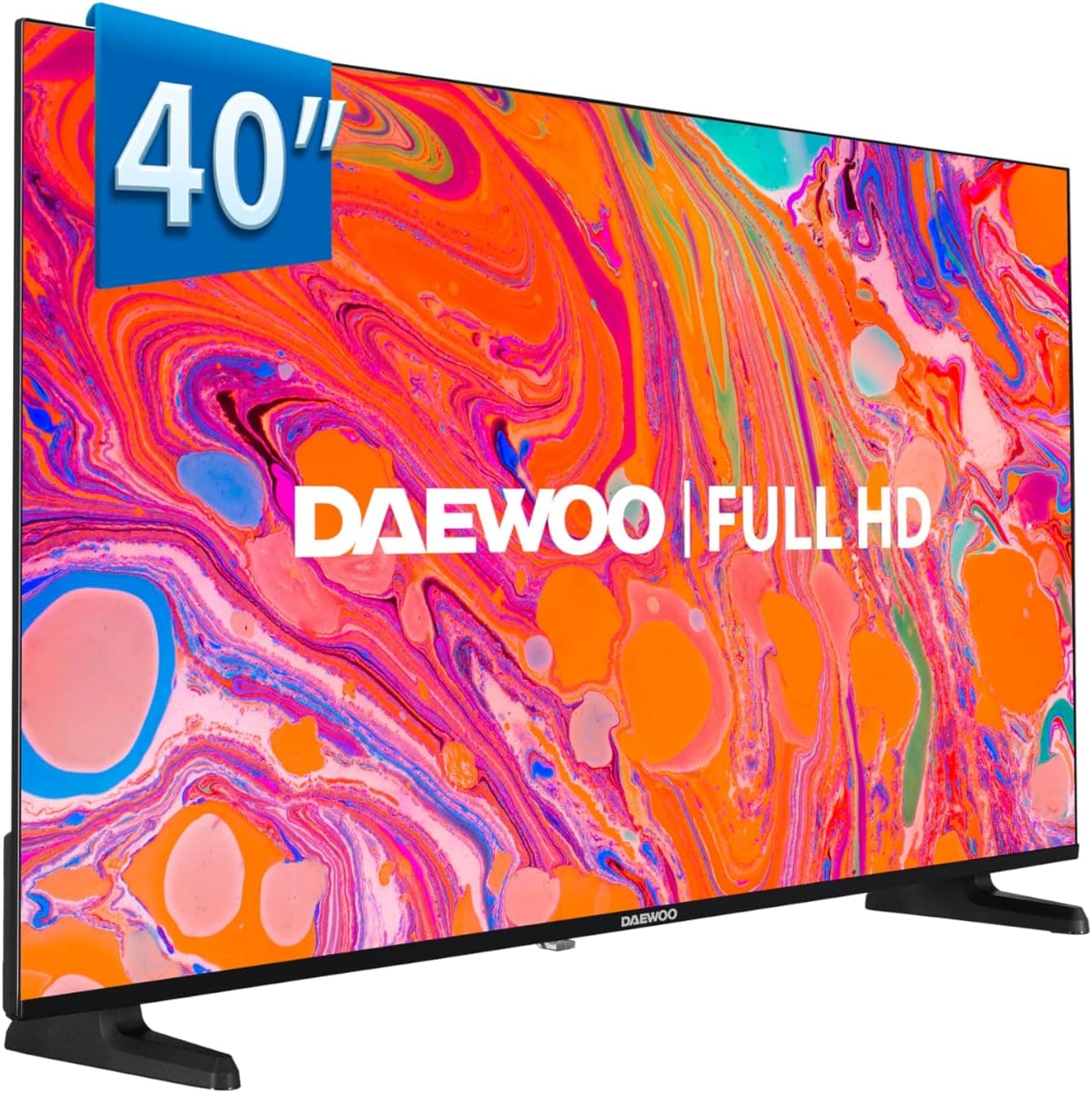 Daewoo TV 40DM85FV Smart TV 40 polegadas Full HD (HDR10, 1920x1080, Frameless, Dolby Audio) gama de 2025
