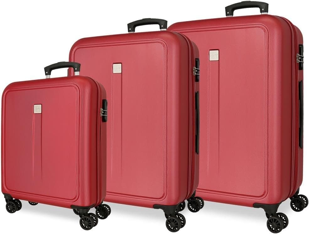 Roll Road Camboja Malas de viagem, 52 x 75 x 30 cm, Conjunto de 3 malas