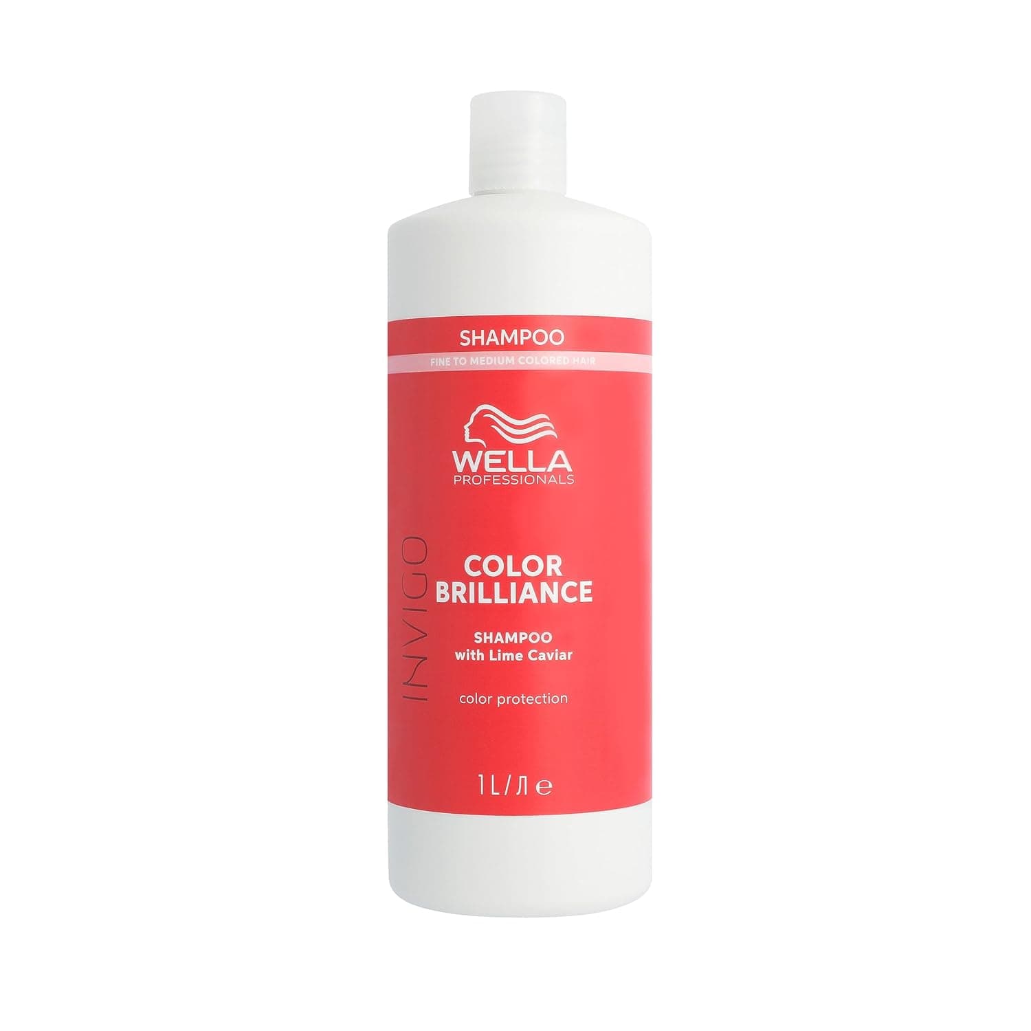 Wella Professionals INVIGO color BRILLIANCE champô protetor de cor - cabelo fino / normal - brilho e cor intensa, 1 L