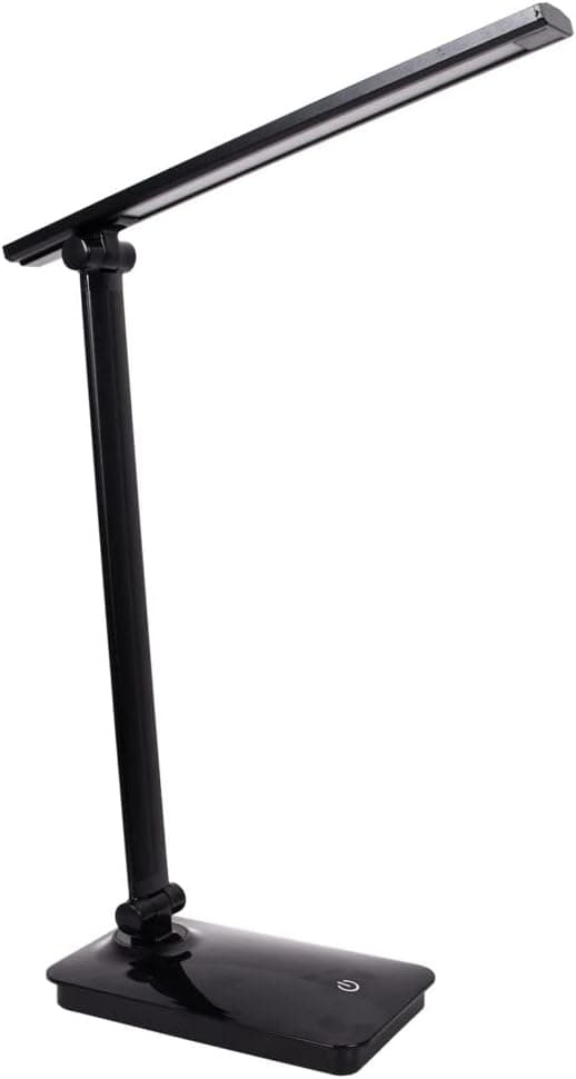 BEL AIR HOME - Candeeiro Flexo LED para mesa - série ARQUITECH - Touch - 3 intensidades - 5 W 6500 K (preto)