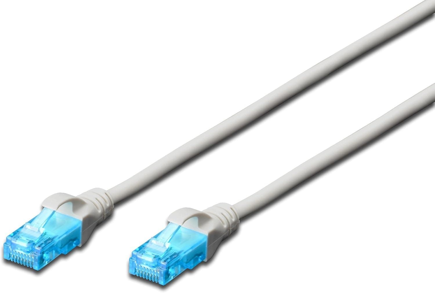 DIGITUS DK-1512-070 | Cabo de rede Cat5e UTP 7 m com conectores RJ-45