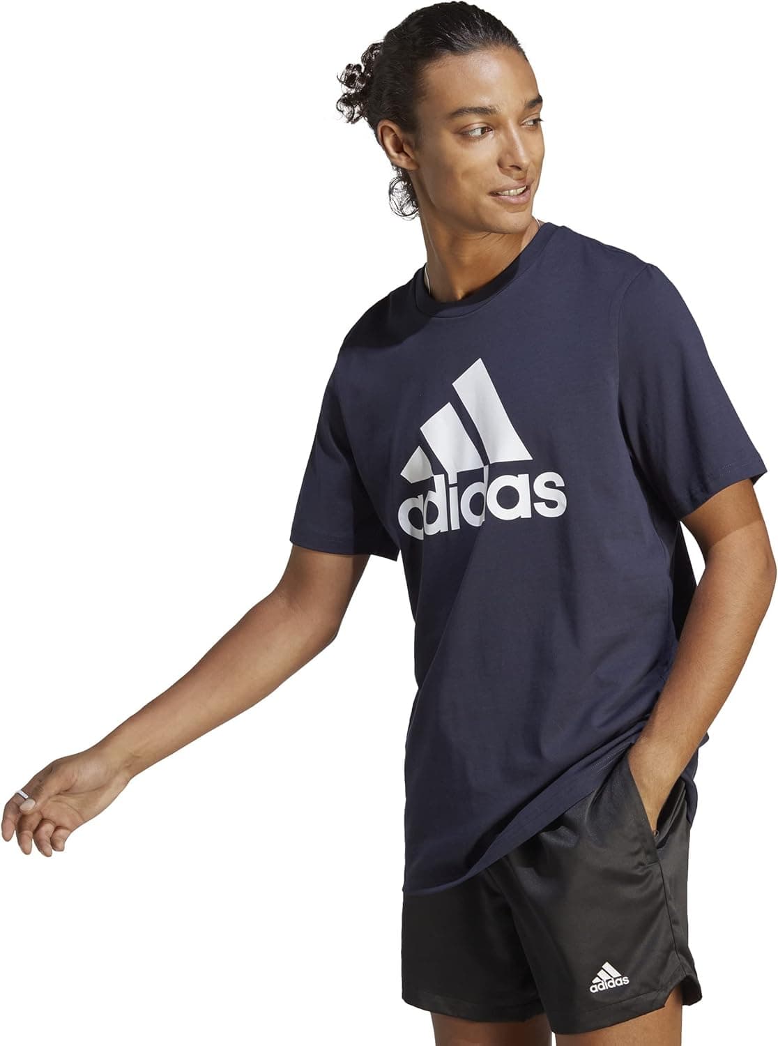 adidas Essentials Single Jersey Big Logo T-shirt para homem