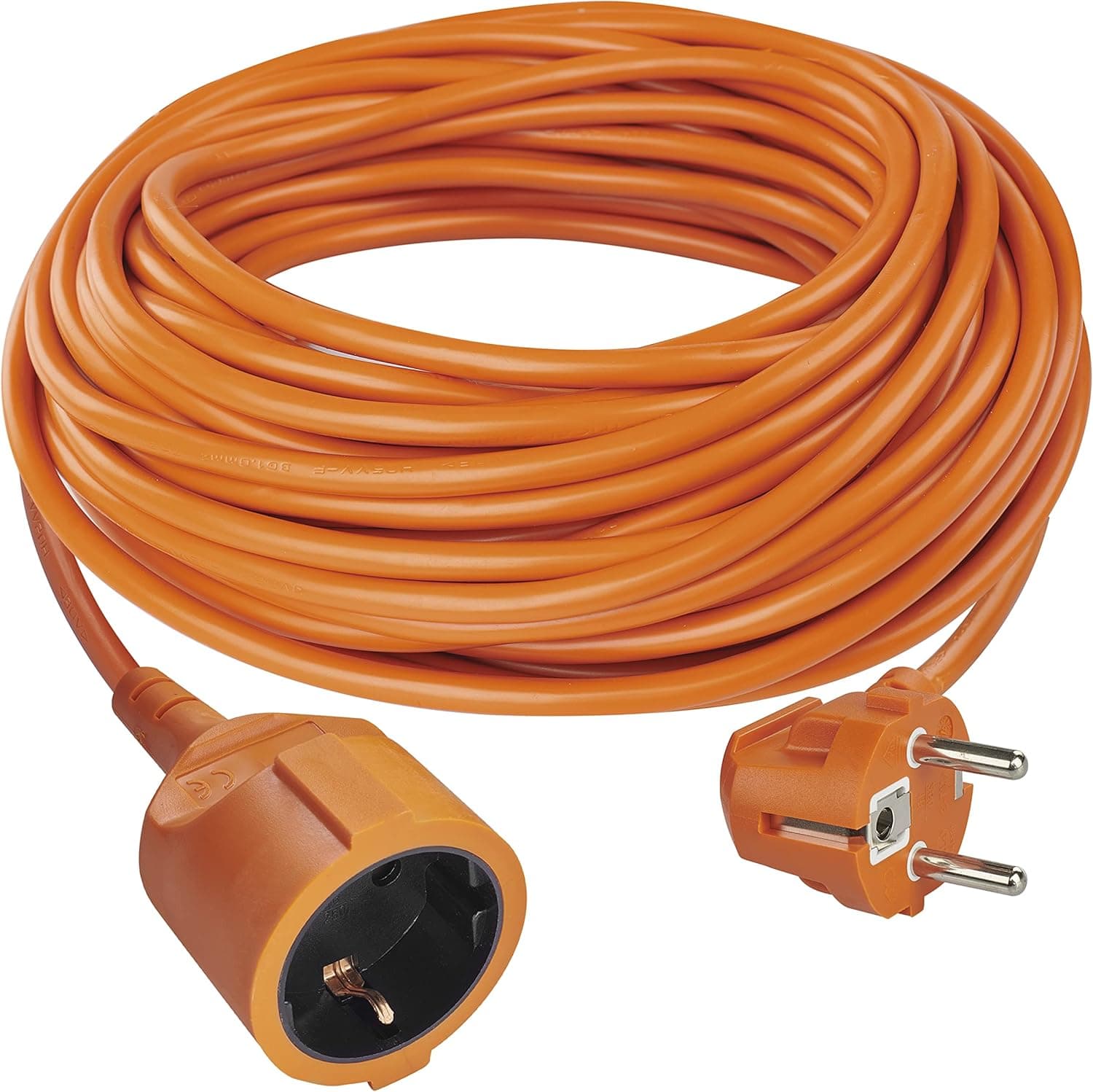 EMOS H05VV-F3G Extensão de corrente para interior, Schuko, IP20, 1,5 mm², proteção infantil, 30 m