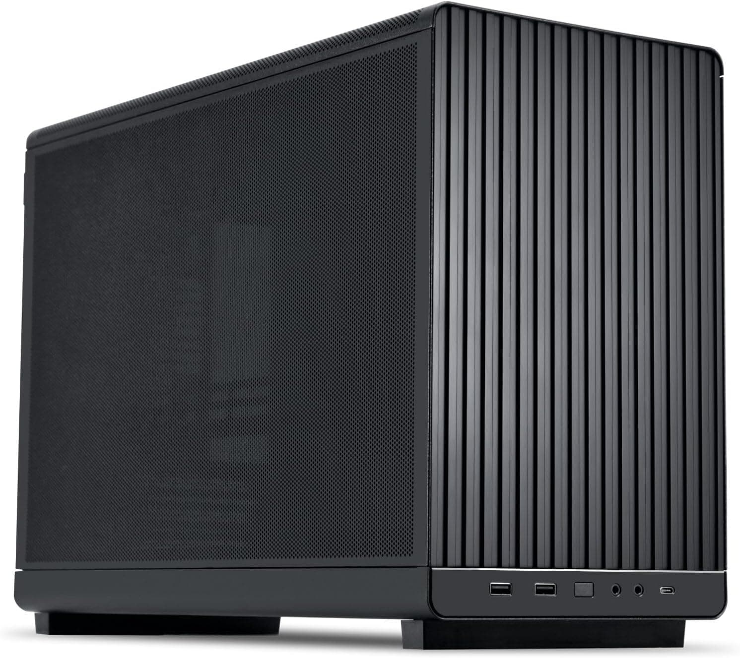 Lian Li DAN A3-mATX | Caixa de PC micro‑ATX em mesh preta com excelente ventilação e compatível com refrigeração líquida