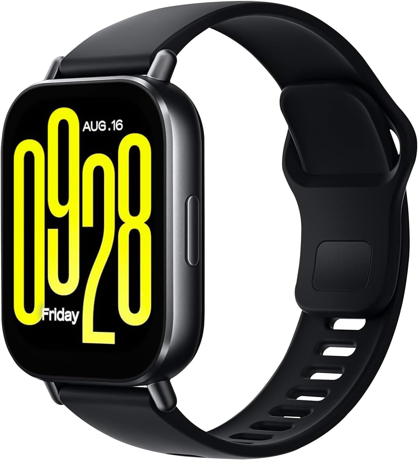 Xiaomi Redmi Watch 5 Active, chamadas Bluetooth, ecrã LCD de 2 polegadas, monitor de frequência cardíaca, 140 modos desportivos, até 18 dias de autonomia, preto