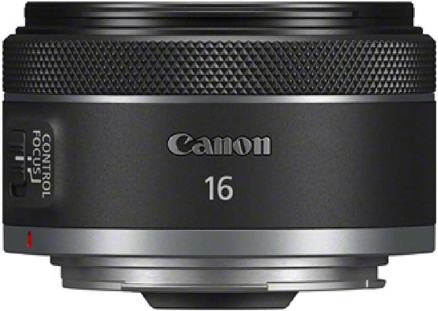 Canon Alvo RF 16 mm F2,8 STM - lente ultra grande angular, para fotografia de viagens e vídeoblogs, foco STM silencioso | Sistema compatível EOS R
